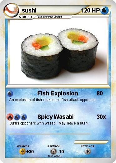 Pokemon sushi