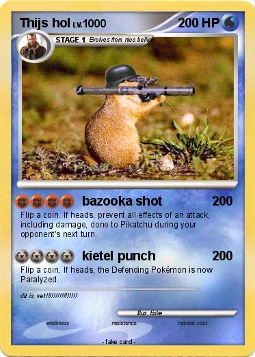 Pokemon Thijs hol