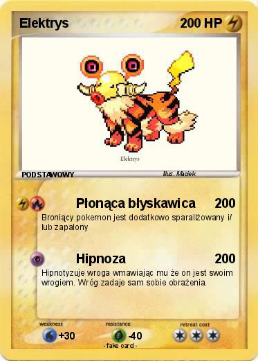 Pokemon Elektrys