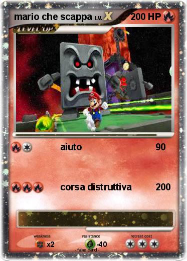 Pokemon mario che scappa