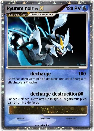 Pokemon kyurem noir