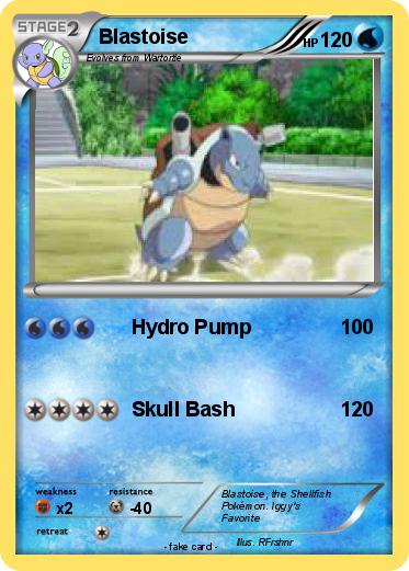 Pokemon Blastoise