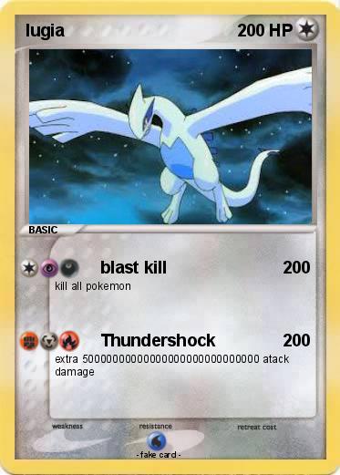 Pokemon lugia