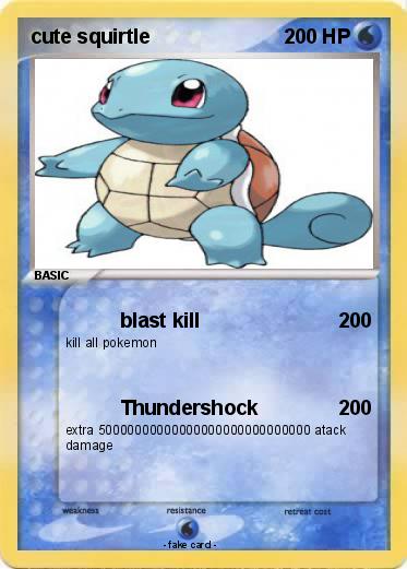 Pokemon cute squirtle