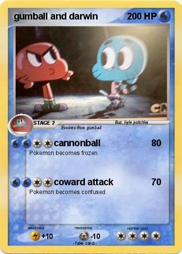 Pokemon gumball and darwin