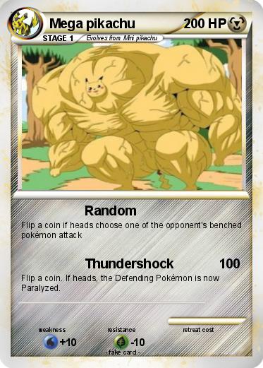 Pokemon Mega pikachu