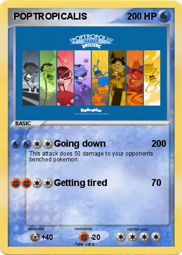 Pokemon POPTROPICALIS