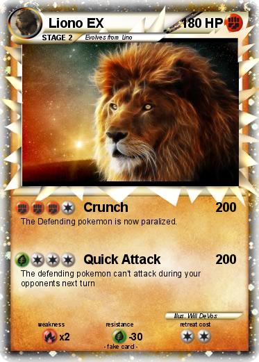Pokemon Liono EX