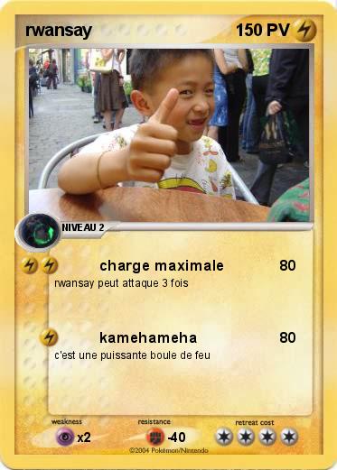Pokemon rwansay