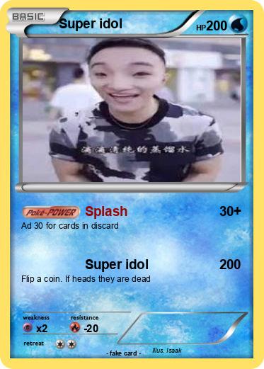Pokemon Super idol