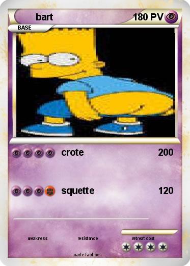 Pokemon bart