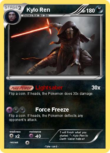 Pokemon Kylo Ren