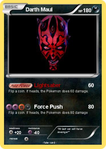 Pokemon Darth Maul