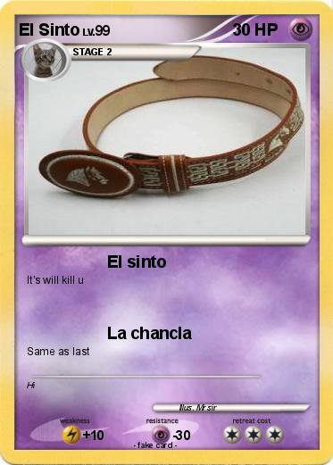 Pokemon El Sinto