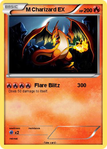 Pokemon M Charizard EX