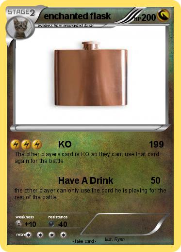 Pokemon enchanted flask