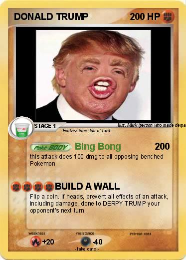 Pokemon DONALD TRUMP