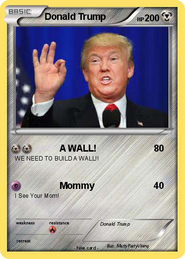 Pokemon Donald Trump