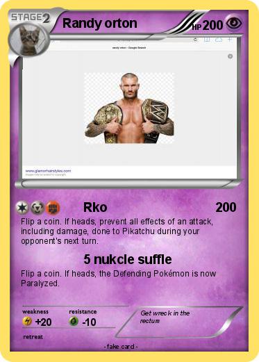 Pokemon Randy orton