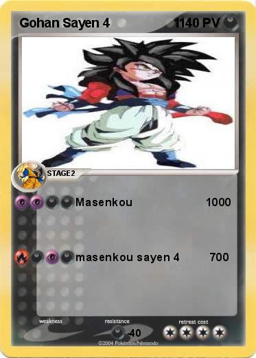 Pokemon Gohan Sayen 4                  1