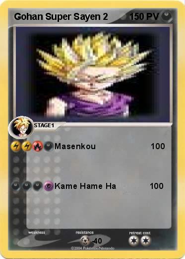 Pokemon Gohan Super Sayen 2
