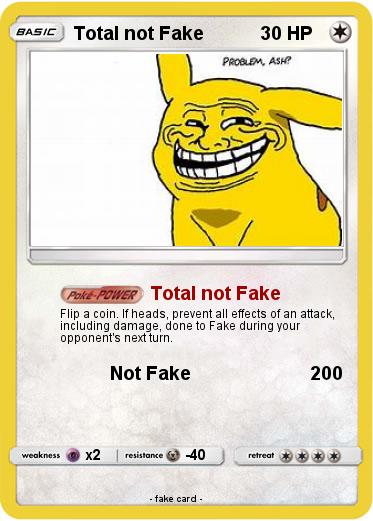 Pokemon Total not Fake