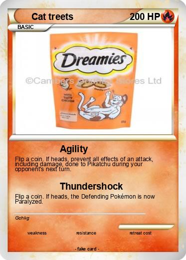Pokemon Cat treets