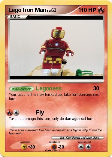 Pokemon Lego Iron Man