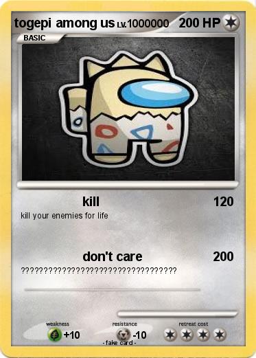 Pokemon togepi among us