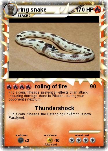 Pokemon ring snake