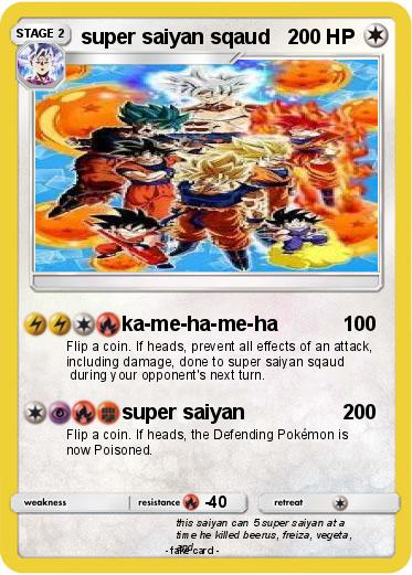 Pokemon super saiyan sqaud