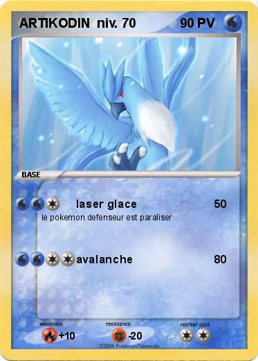Pokemon ARTIKODIN  niv. 70