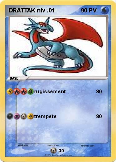 Pokemon DRATTAK niv .01