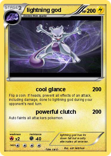 Pokemon lightning god