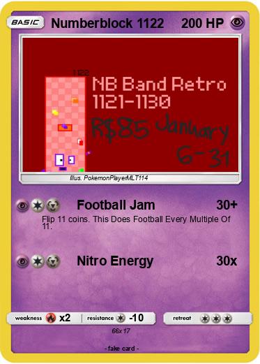 Pokemon Numberblock 1122