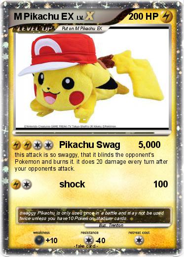 Pokemon M Pikachu EX
