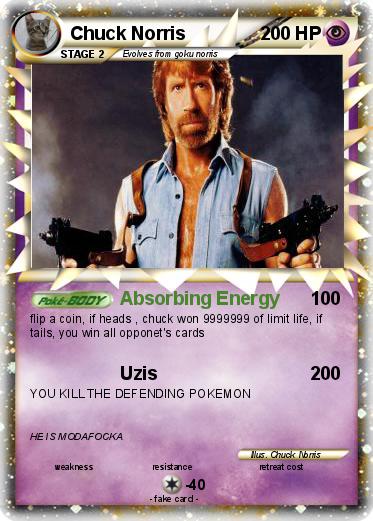 Pokemon Chuck Norris