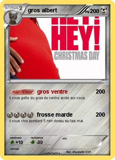 Pokemon gros albert