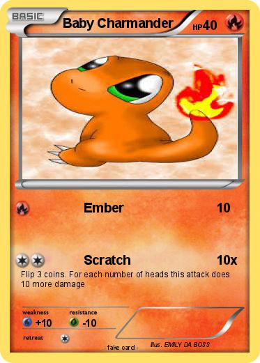 Pokemon Baby Charmander