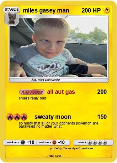 Pokemon miles gasey man