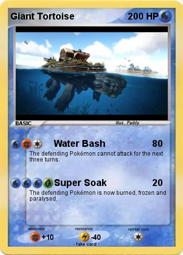 Pokemon Giant Tortoise