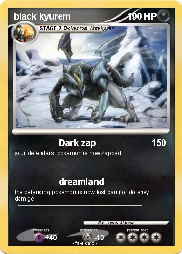 Pokemon black kyurem