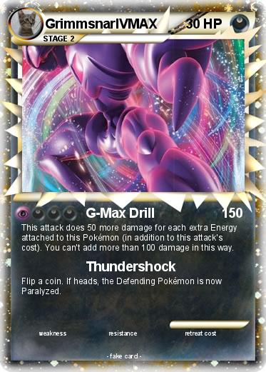 Pokemon GrimmsnarlVMAX