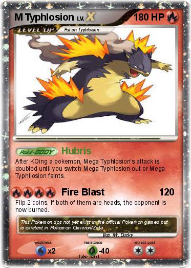 Pokemon M Typhlosion