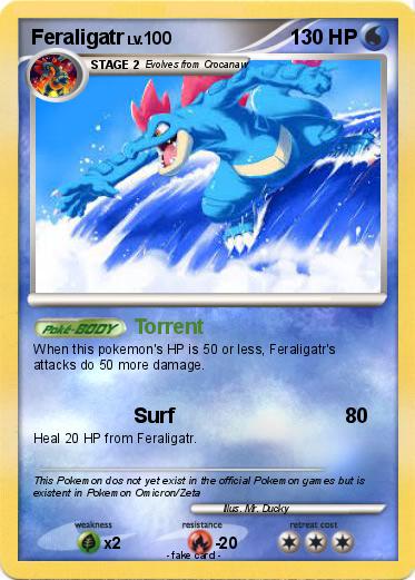 Pokemon Feraligatr