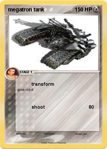 Pokemon megatron tank
