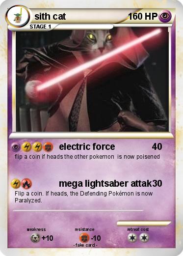 Pokemon sith cat