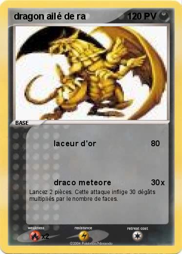 Pokemon dragon ailé de ra