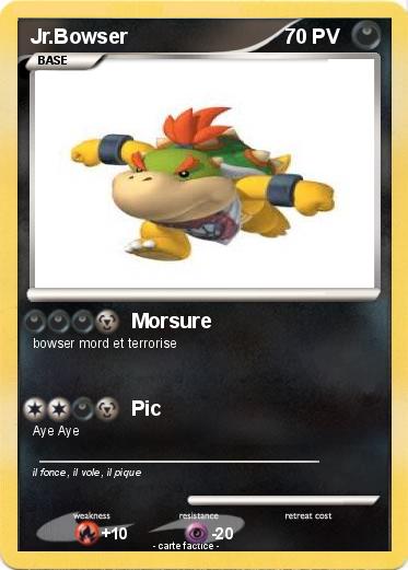 Pokemon Jr.Bowser