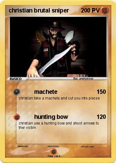 Pokemon christian brutal sniper